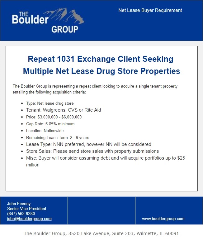 Repeat 1031 Buyer Requirement 