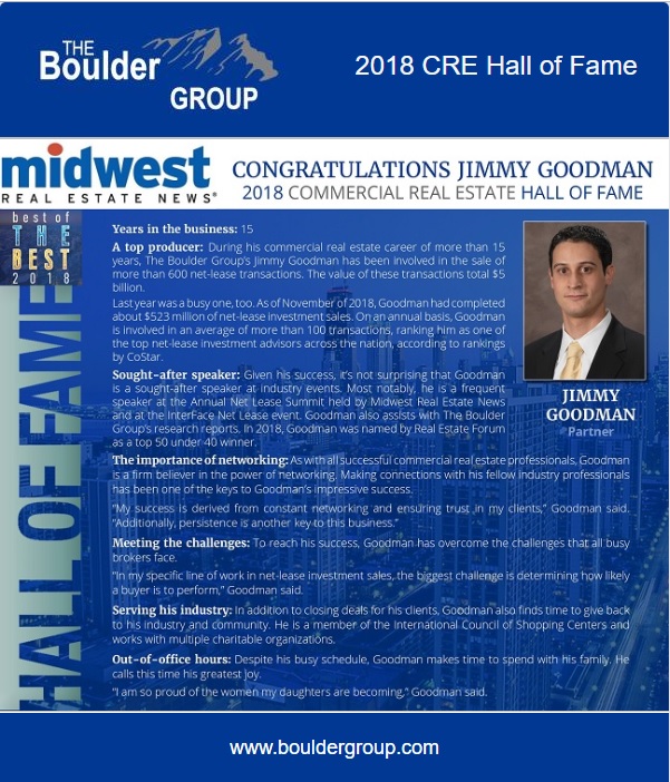 Commercial Real Estate Hall of Fame