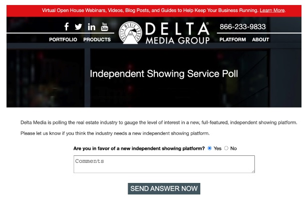 Delta Media Poll