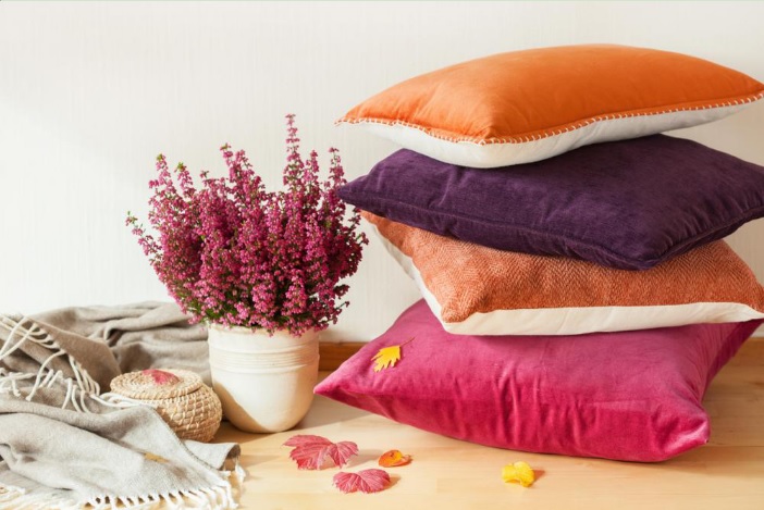 Perk up your cushions