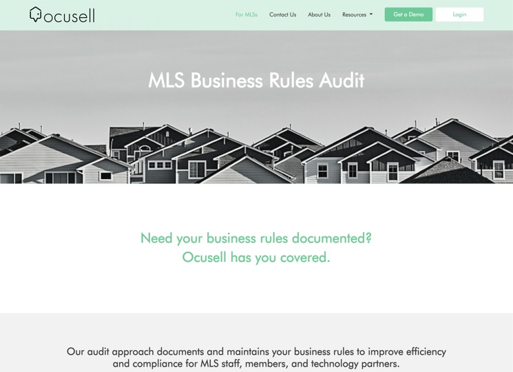 Ocusell MLS Business Rules Audit Service