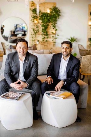 Michael Alladawi and Dalip Jaggi - founders of Revive