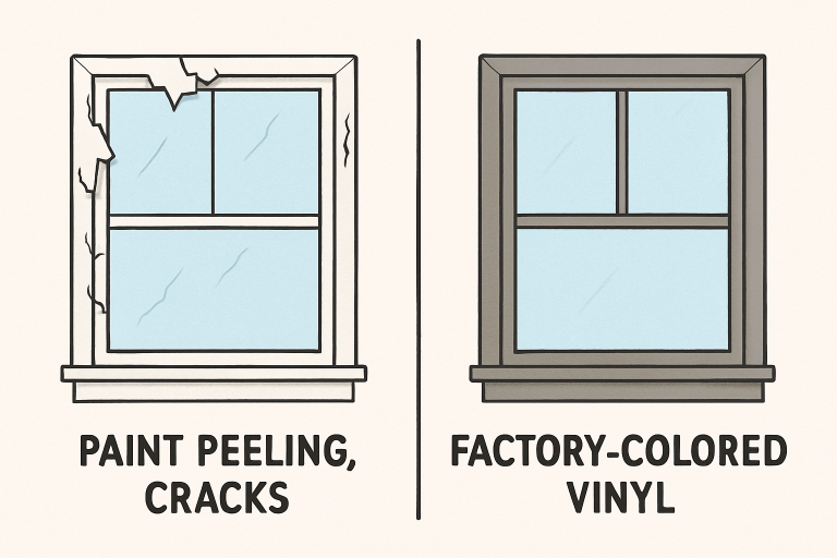 Why Painting Vinyl Windows Might Not Be the Best Idea