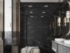 Dramatic Bathrooms. Designing with Black Tile